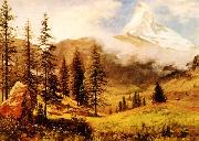 Albert Bierstadt The Matterhorn France oil painting reproduction